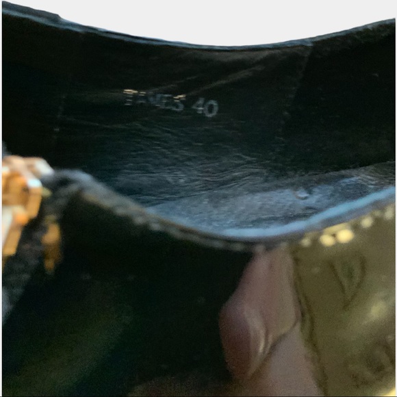 Gamin Tames suede / leather zip up medium black heel - as new - Picture 6 of 6